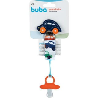 Prendedor de Chupeta Modelo Carrinho 08556 Buba