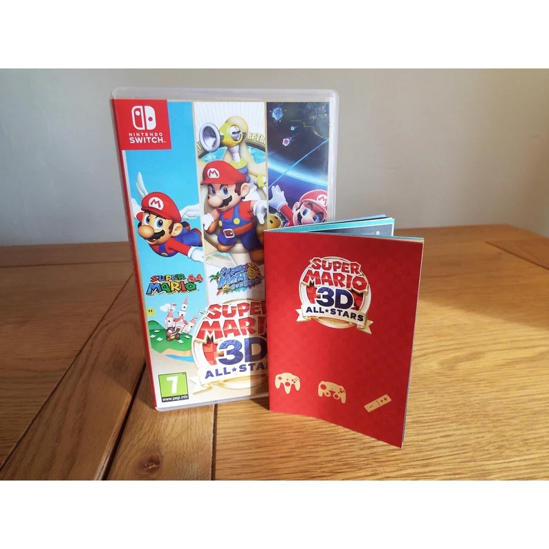 Super Mario 3D All-Stars - Manual Impresso