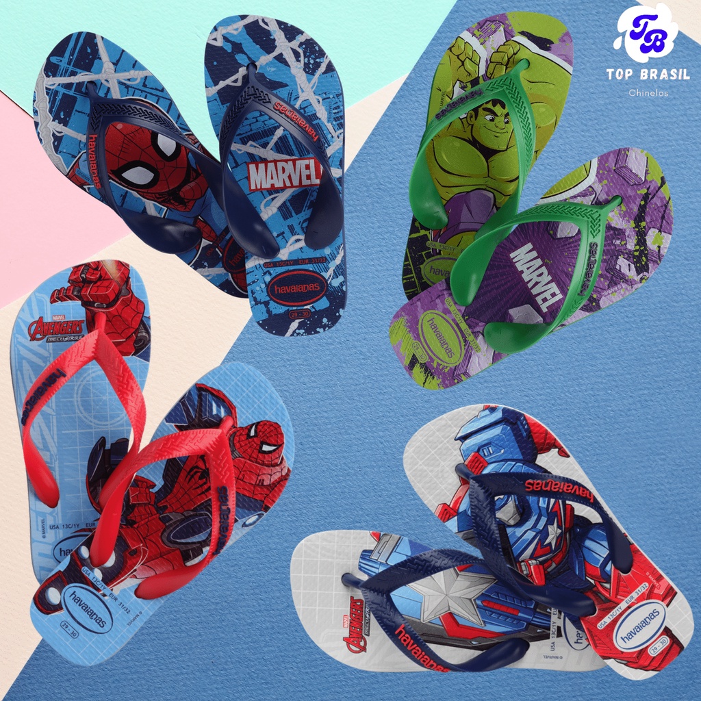 Chinelos havaianas infantil 2025 masculina