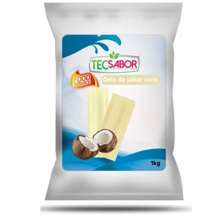 Gelo de Sabor Coco Tec Sabor 1kg rende 500 gelo