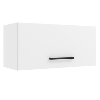 Armário Aéreo de Cozinha Madesa Agata 70 cm 1 Porta Basculante - Branco