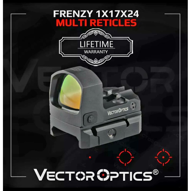Red Dot Frenzys 1x17x24 Mic Multi Reticles Vector optics ( original