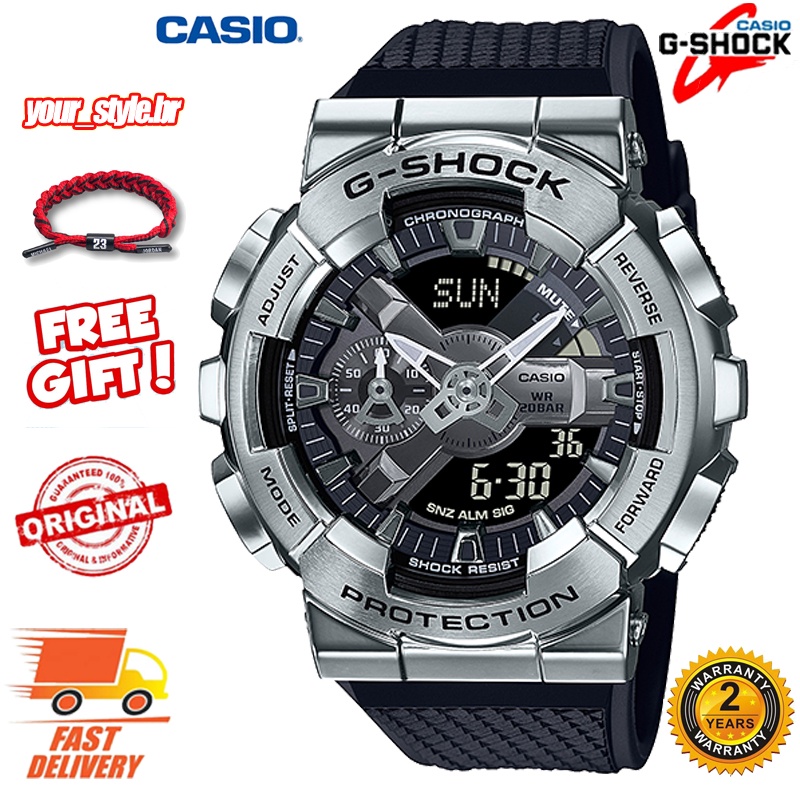 Relógio Masculino Casio g-shock Esportes À Prova D'água Simples Quartzo GM-110-1A