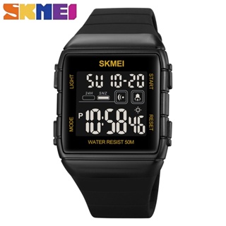 Relógio Eletrônico De Movimento SKMEI Esportivo Para Homens Dual Time EL Light Display Digital 50M À Prova D