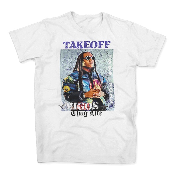 Camiseta Algodao Takeoff Take Off Rip Migos Culture r.i.p Hype Trap ...