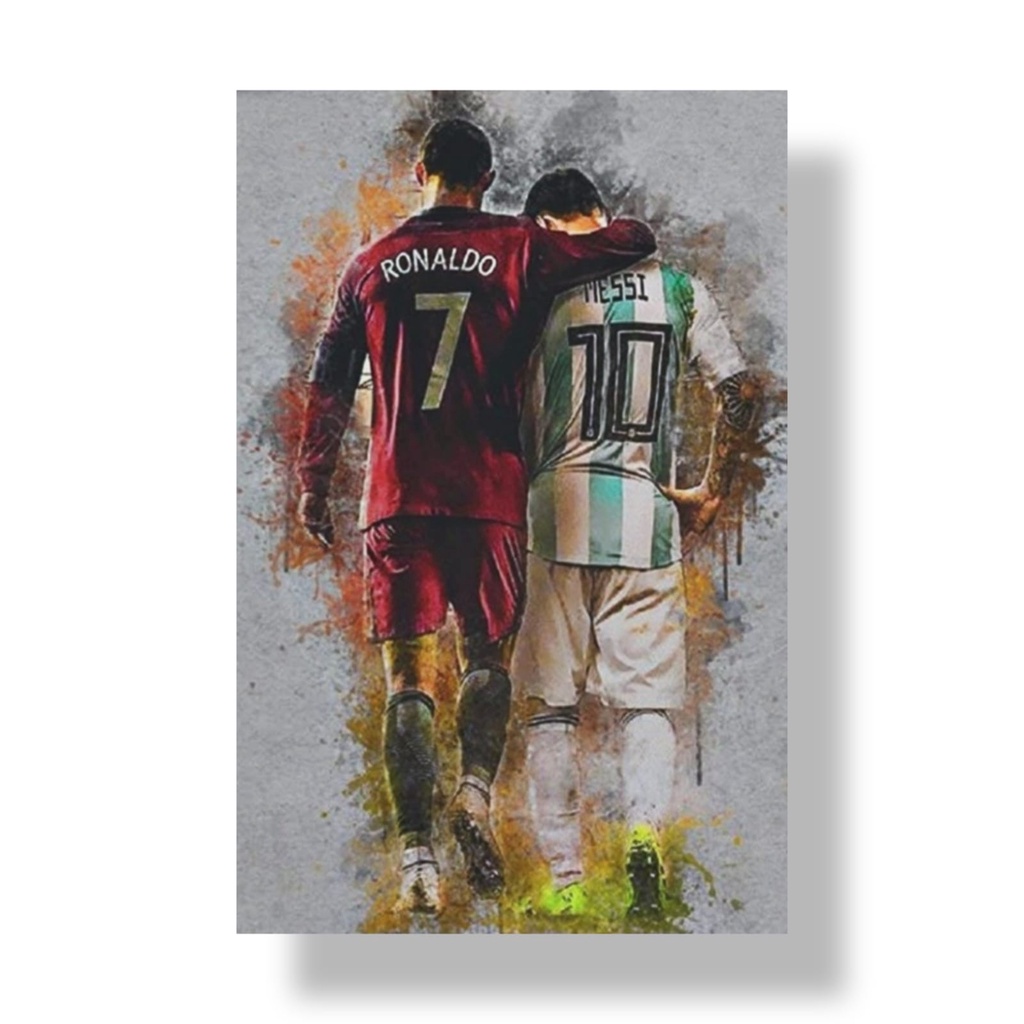 Quadro Cristiano Ronaldo O Pai É Brabo - PlacasFUT