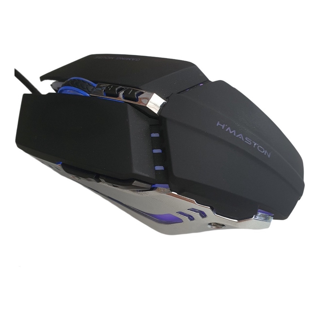 Mouse Gamer Movimento Rapido Luz Rgb T-80 Hmaston | Shopee Brasil