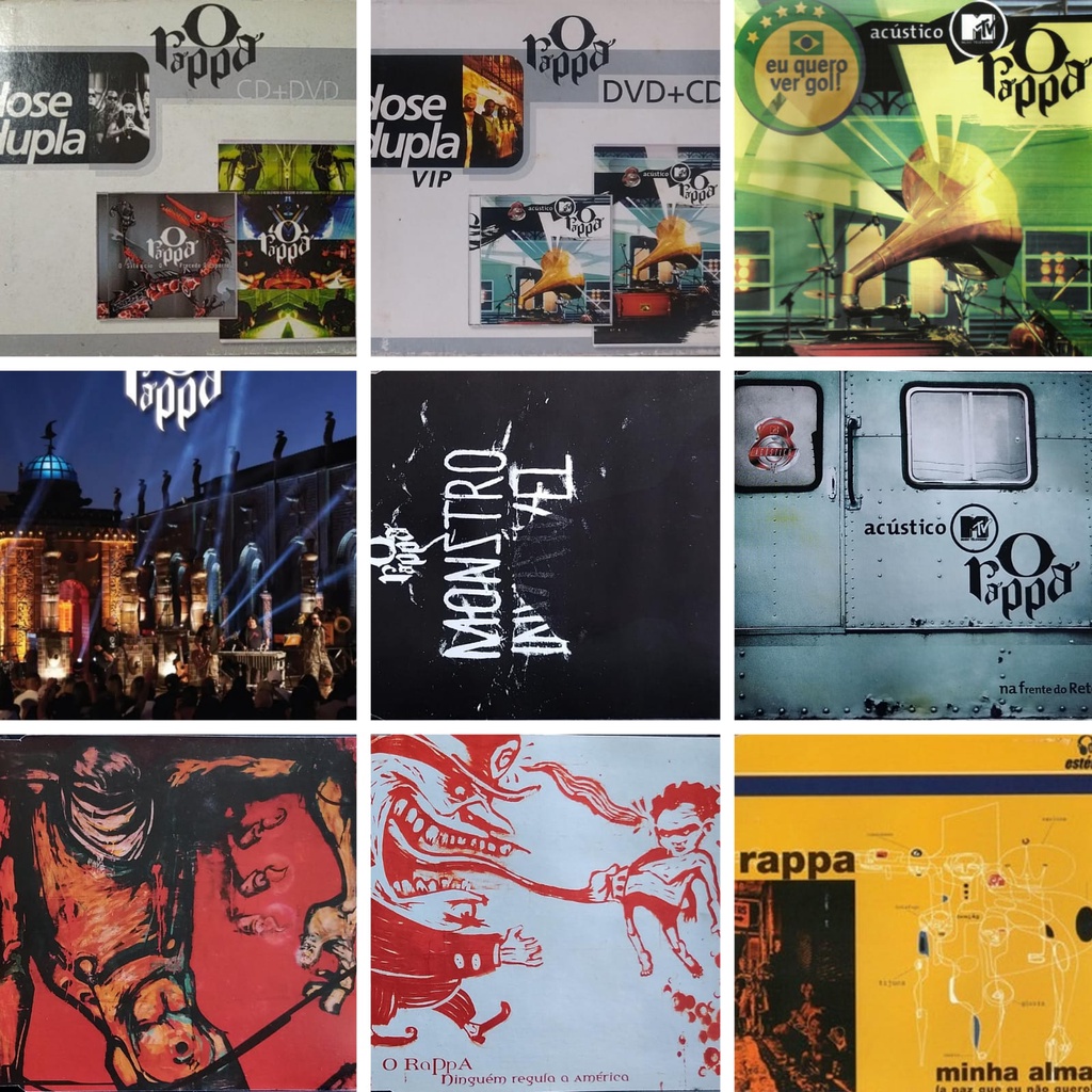 CD O RAPPA - OPÇÕES e DETALHES NA DESCRIÇÃO | Shopee Brasil