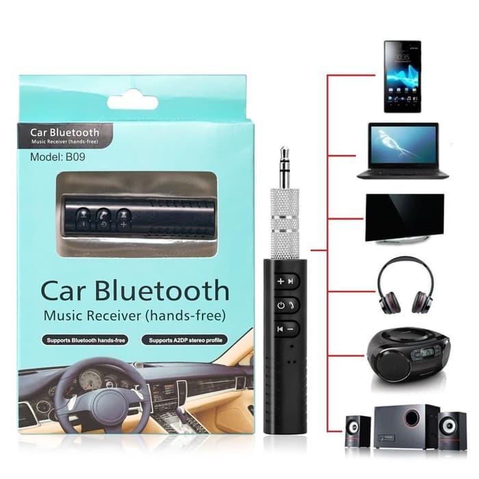 Receptor de áudio Bluetooth para carro LV-B09