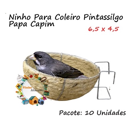 NINHO PAPA CAPIM / COLEIRO - Lojão do Papa Capim