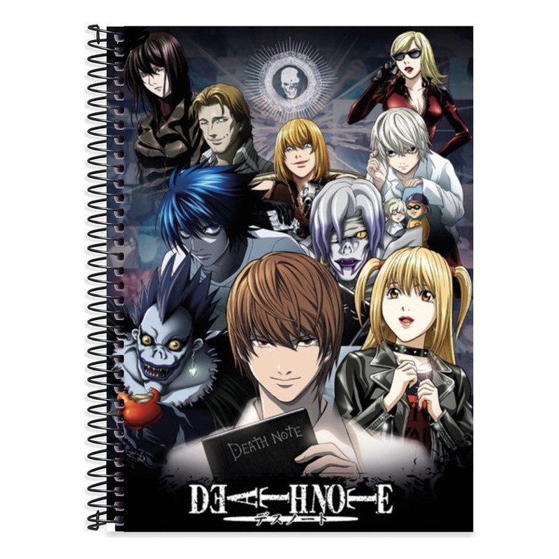 Death note personagens em promoção