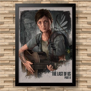 Quadro Decorativo The Last of Us Part Papel Envelhecido - Fran Adesivos de  Parede