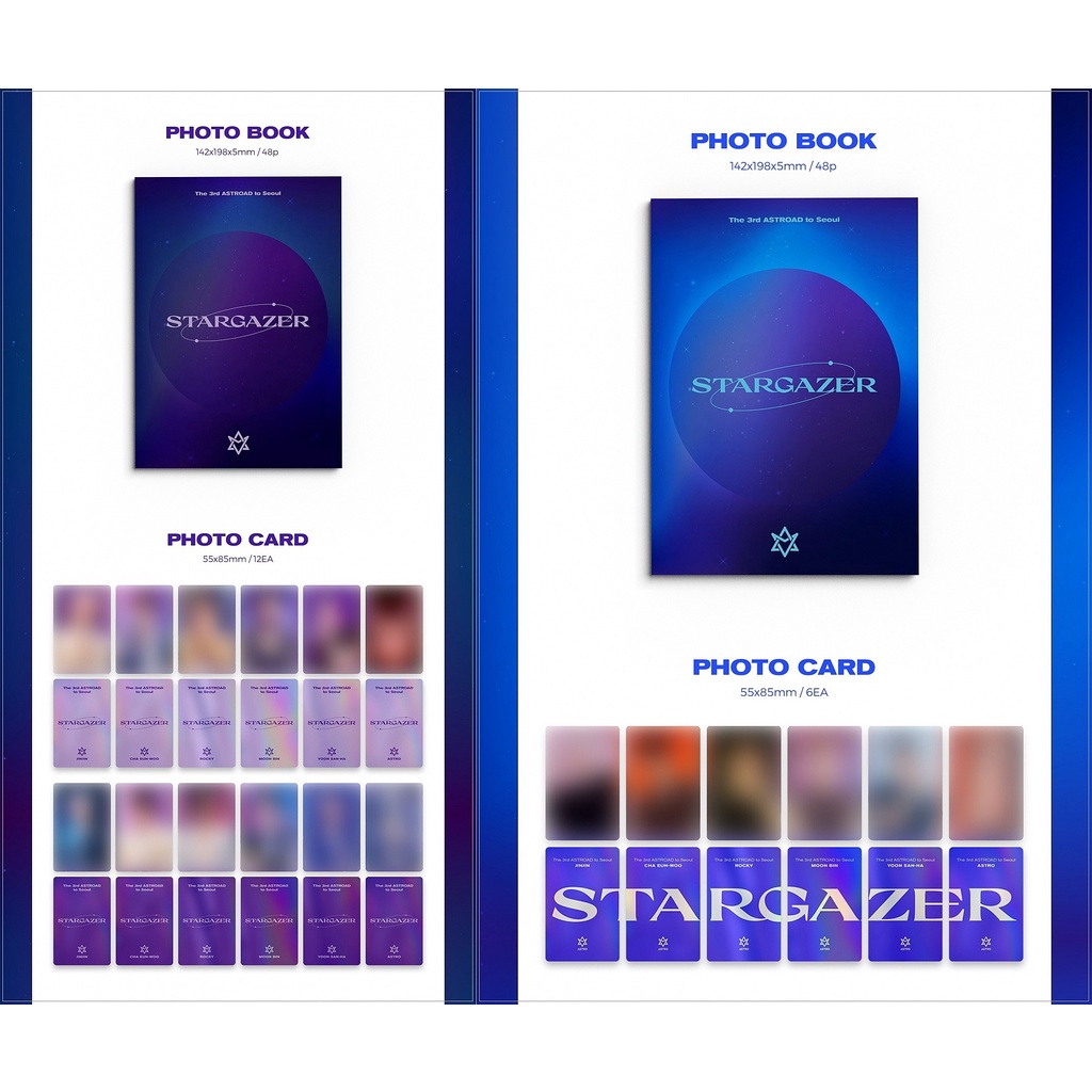 ASTRO - Stargazer DVD/Blu-ray | Shopee Brasil