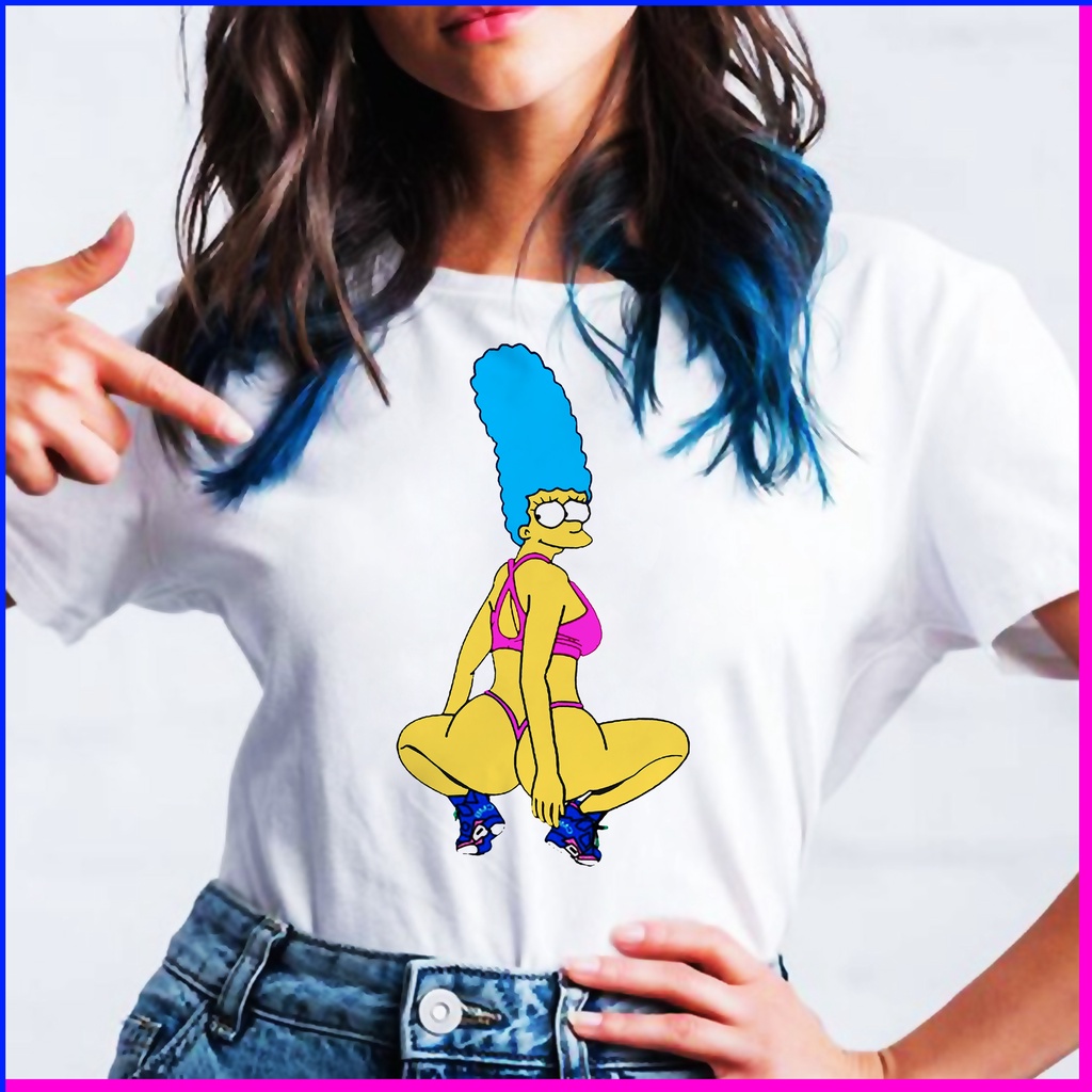 Camiseta de marge simpson hot sale