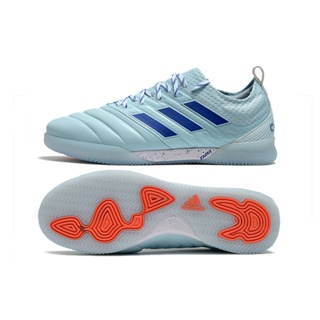 Discount Chuteira De Futsal Masculino Copa 20.1 IN Chuteira De Futebol Sapatos Tênis Chuteira botinha Azul Claro
