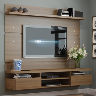 Painel para TV até 65 Polegadas Madesa Moscou 180 cm 2 portas
