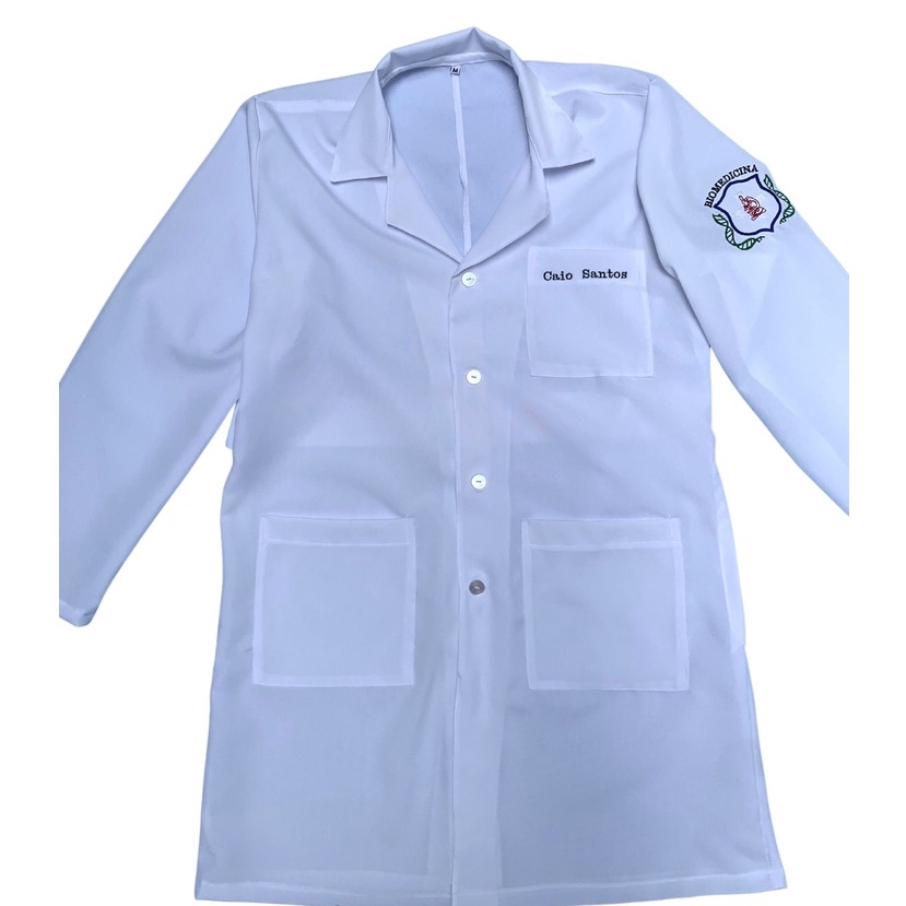 Jaleco masculino personalizado, enfermagem, médico, nutricionista, psicologo, dentista, psiquiatra