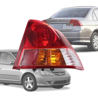 Lanterna Traseira Civic 2003 a 2006 Direito Tricolor