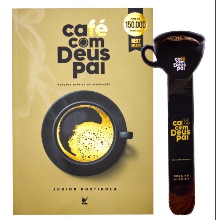 Livro Devocional Café Com Deus Pai, Junior Rostirola