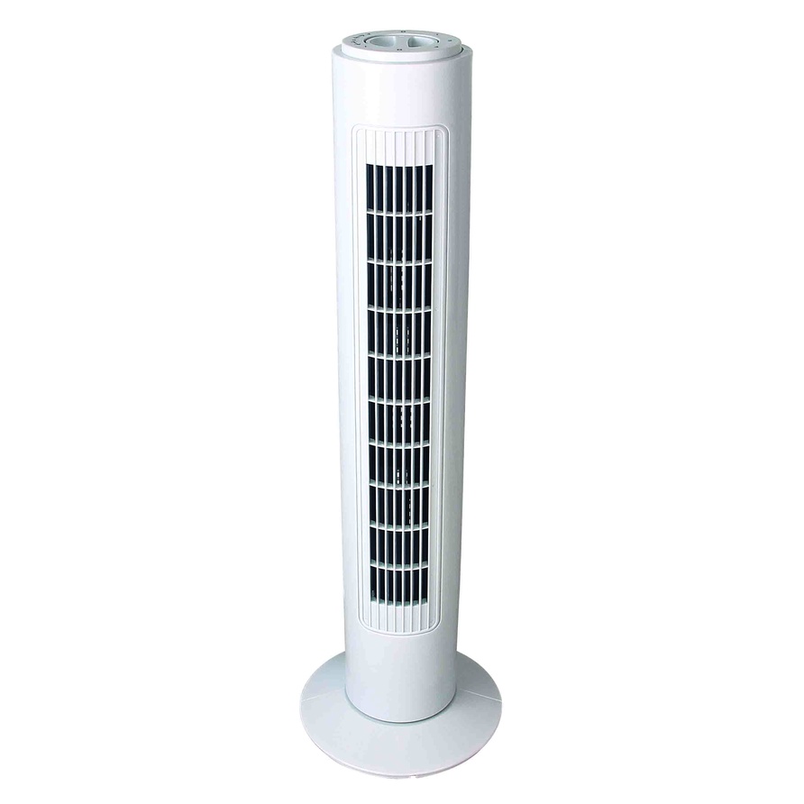 Ventilador De Coluna Circulador Ar Branco Potente 127v Fix