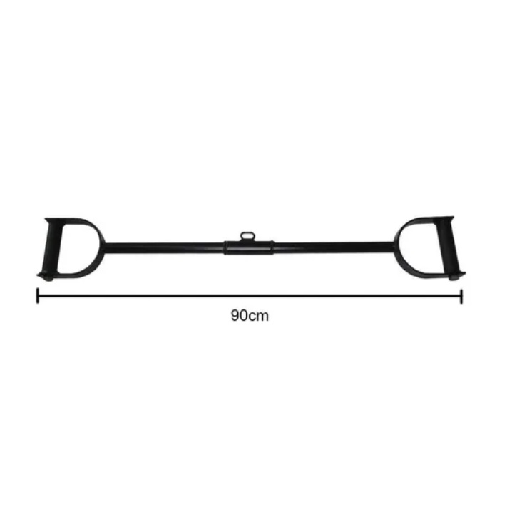 Puxador Barra Pulley Pegada Neutro Reto 90 cm Academia Profissional Fitness Puxada Costas