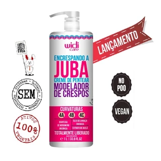 Creme De Pentear Encrespando A Juba Widi Care 1L