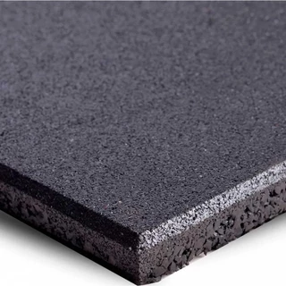 Piso De Borracha 20mm Preto Academia Crossfit Playground