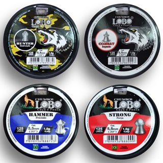 Kit 8 cx Chumbinhos 5.5 mm - 1000 unidades