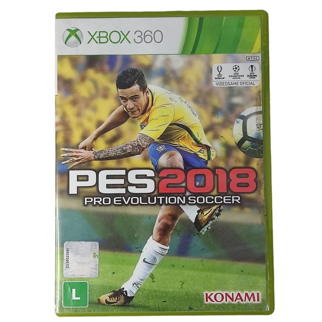 Pro Evolution Soccer 18 (Pes) xbox 360 Original (Mídia Digital) – Games  Matrix