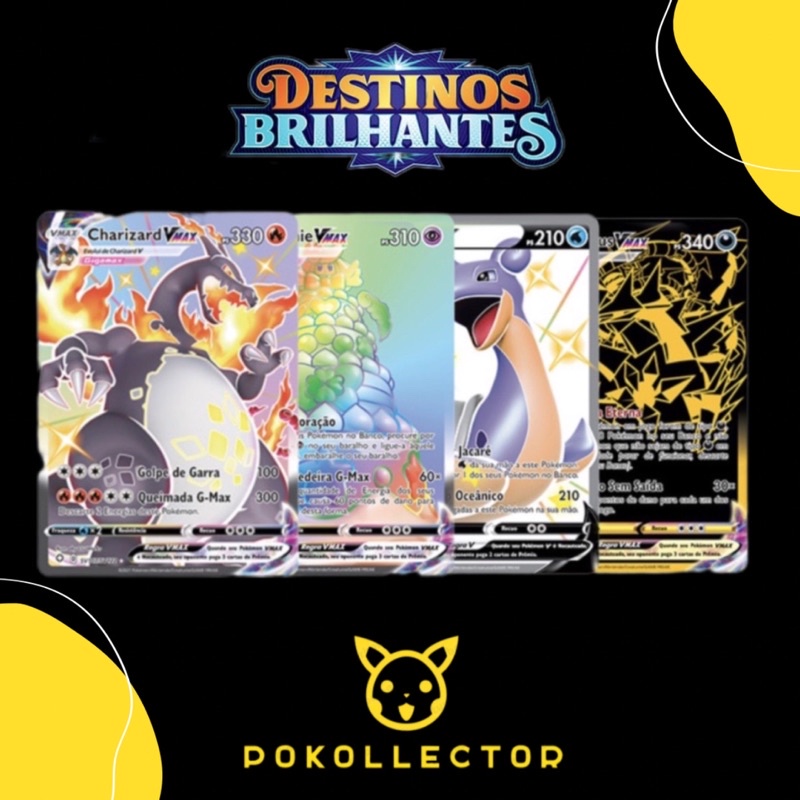 Carta Pokemon Original Copag Cinderace Vmax - Destinos Brilhantes