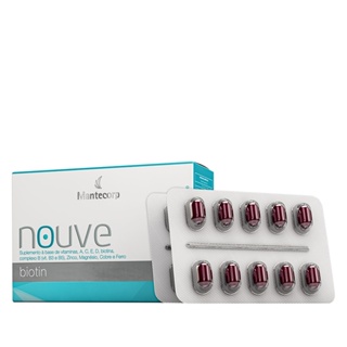 Mantecorp Nouve Biotin - Suplemento Vitamínico (30 cápsulas)