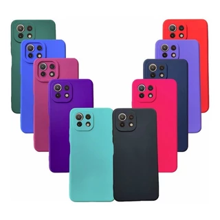 Capa Capinha Case Mi 11 Lite Proteção De Câmera Aveludada