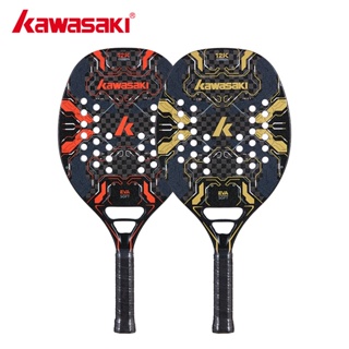 Kawasaki 12K Raquete De Tênis De Praia M12 100 % Fibra De Carbono Soft EVA Face Tenis Profissional Mestre