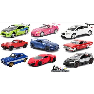 Miniatura Velozes e Furiosos - Jada - Originais e em metal - ESCOLHA O SEU (escala 1.32 die cast coleção brinquedo carrinho beetle fricção eclipse impala)