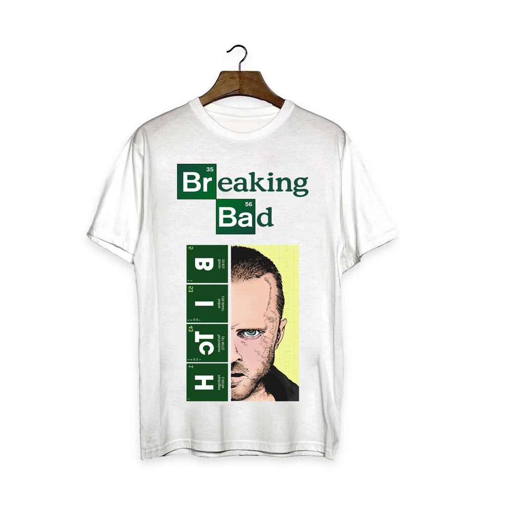 Camiseta Jesse Pinkman Breaking Bad Camisa de Serie Shopee Brasil