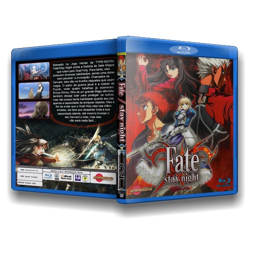 Fate Stay Night Unlimited Blade Works em Bluray em Promoção na