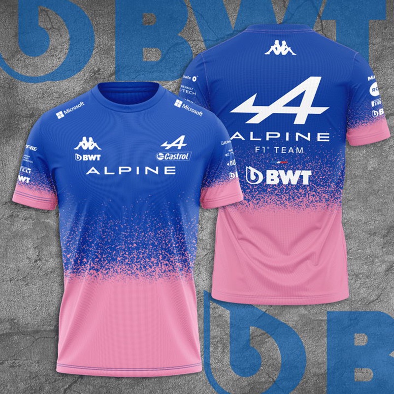 Felpa Kappa Aspon 7 Ufficiale Alpine F1 Team, Nero, Taglia Unica – Felpa Con Logo BWT E Marchio Formula 1