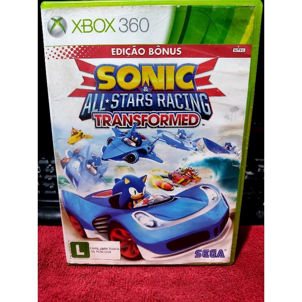 Jogo Xbox 360 Sonic All-Stars Racing