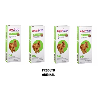 Combo 4un Bravecto 10 a 20kg