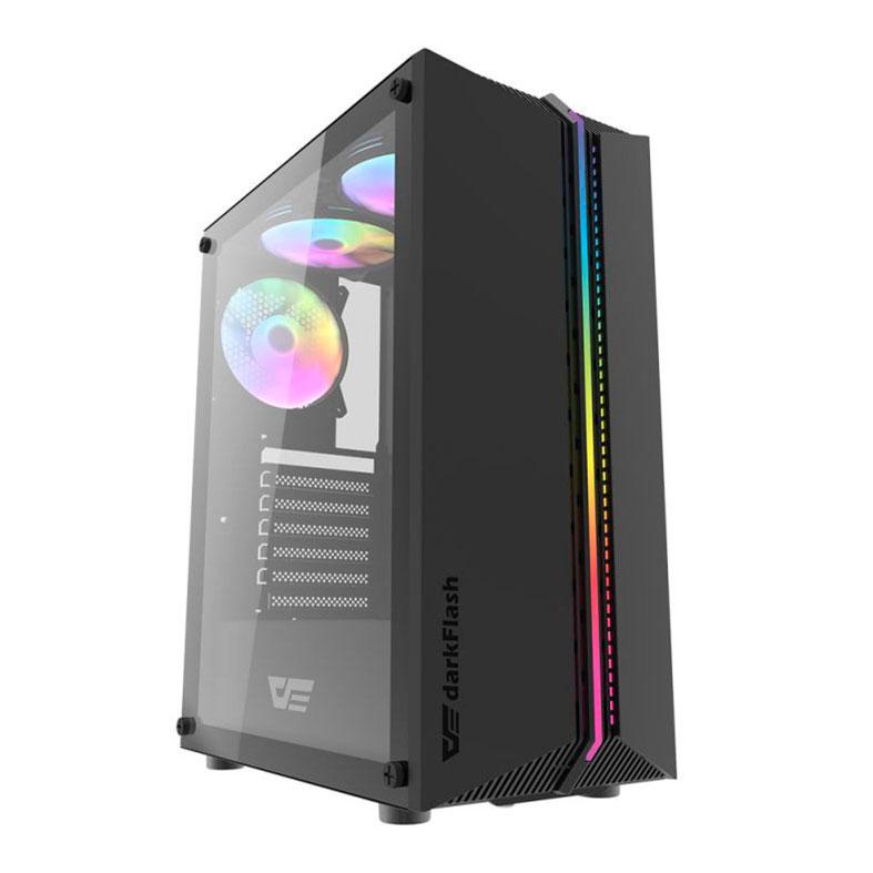 GABINETE GAMEMAX BLACK SHINE G517 RGB - R2 Computadores