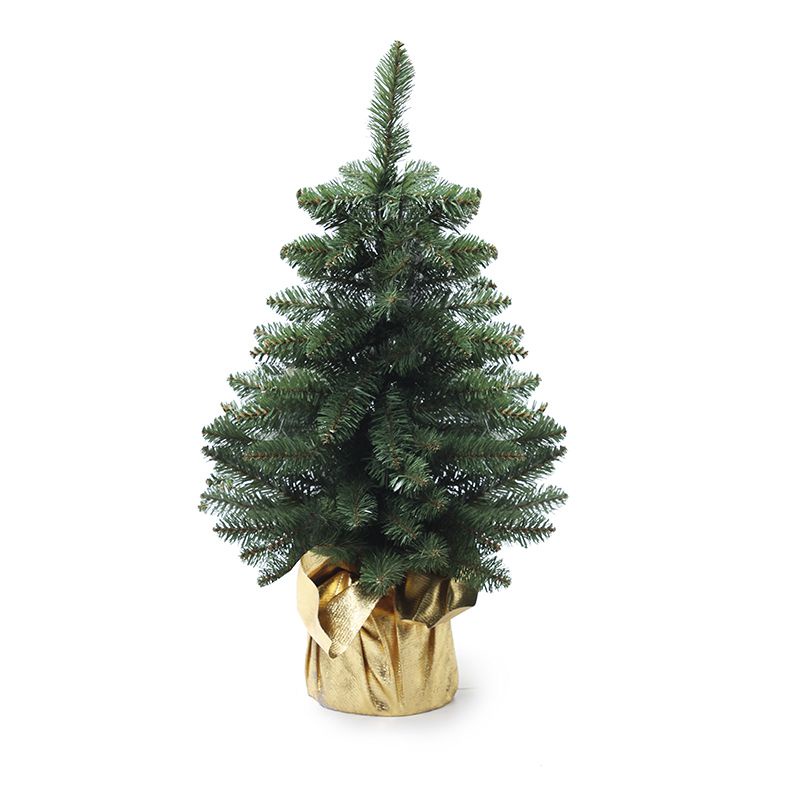 BFYDOAA Mini árvore de Natal branca de 60 cm, pequenas árvores de Natal  para decoração de casa de Natal de mesa, mini árvore de Natal artificial