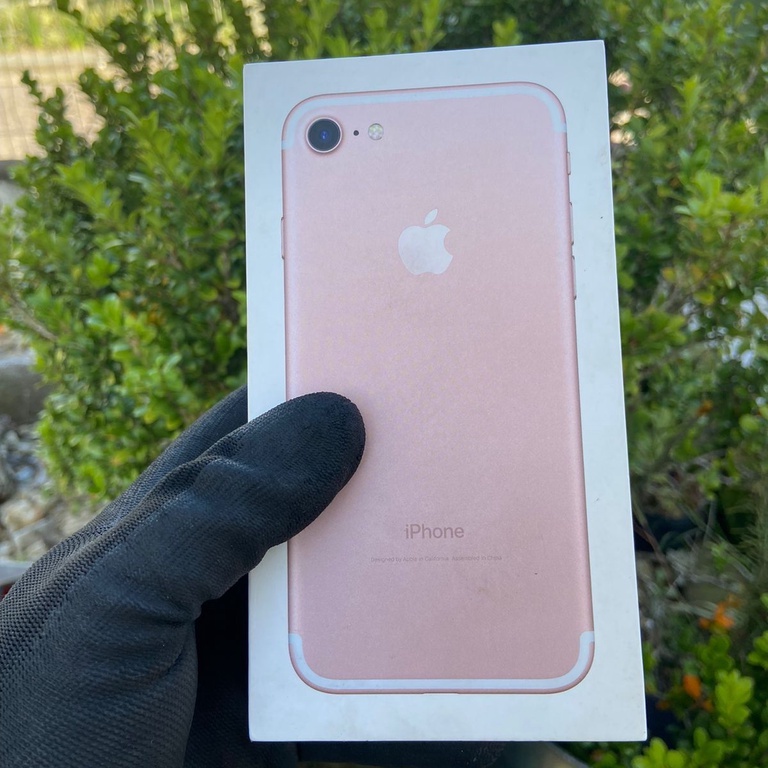 Caixa Vazia Apple Iphone 7 128GB Rose Original