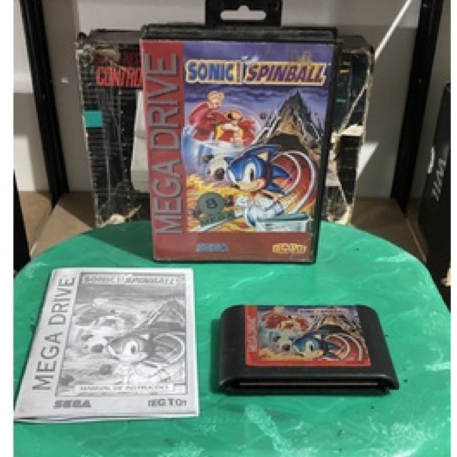 Sonic Spinball mega drive | Shopee Brasil
