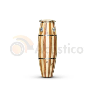 Atabaque 80 Cm Afinação Em Presilhas Aro de Metal Atq90