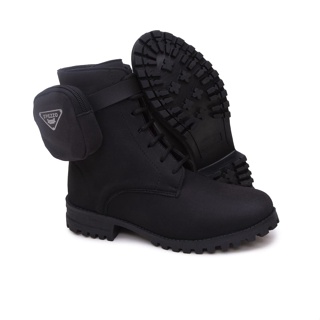 Bota Feminina Coturno Militar Rock