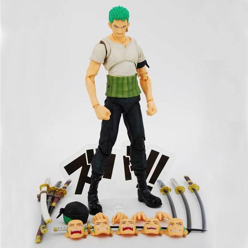 Articulado 18cm Roronoa Zoro one piece Boneca action figure figma PVC SHF