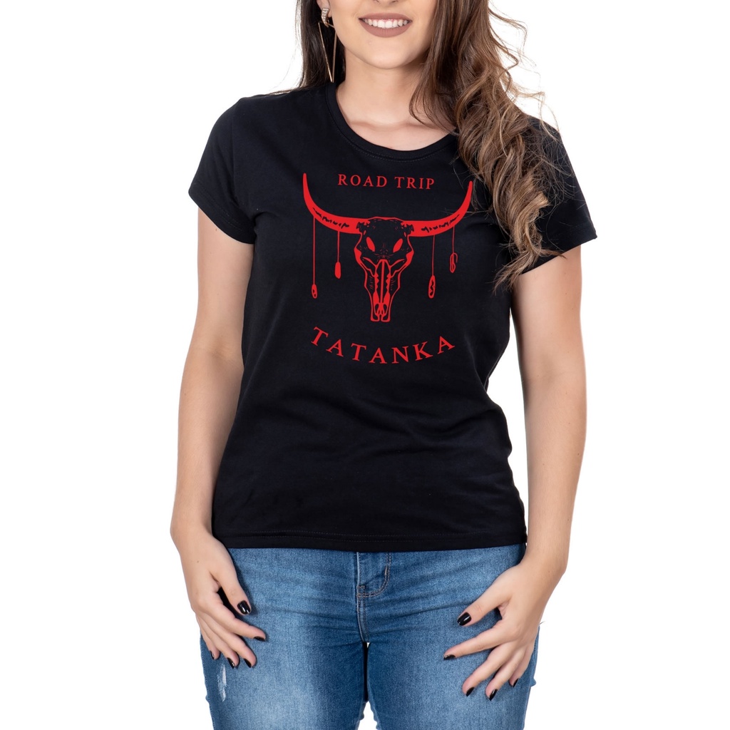 Blusa store tatanka feminina