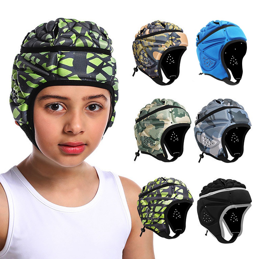 Capacete De Rugby Soft Futebol Para Crianças