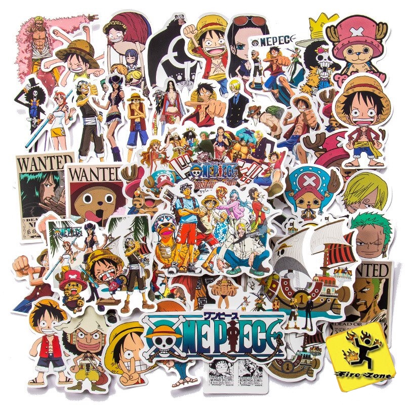 60 pcs ONE PIECE Stickers/figurinhas Adesivo + (CUPOM DE FRETE GRATIS ...