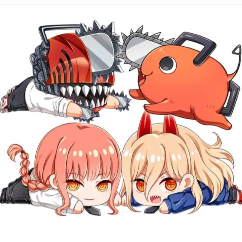 Almofada Anime Chibi Chainsaw Man Power